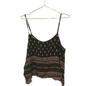 Mudd Strappy Cropped Top - Size Medium - NWT